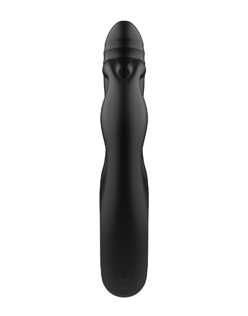 Rimba Toys - Sensual Nights SN09 - Thrusting Rabbit Vibrator - Zwart