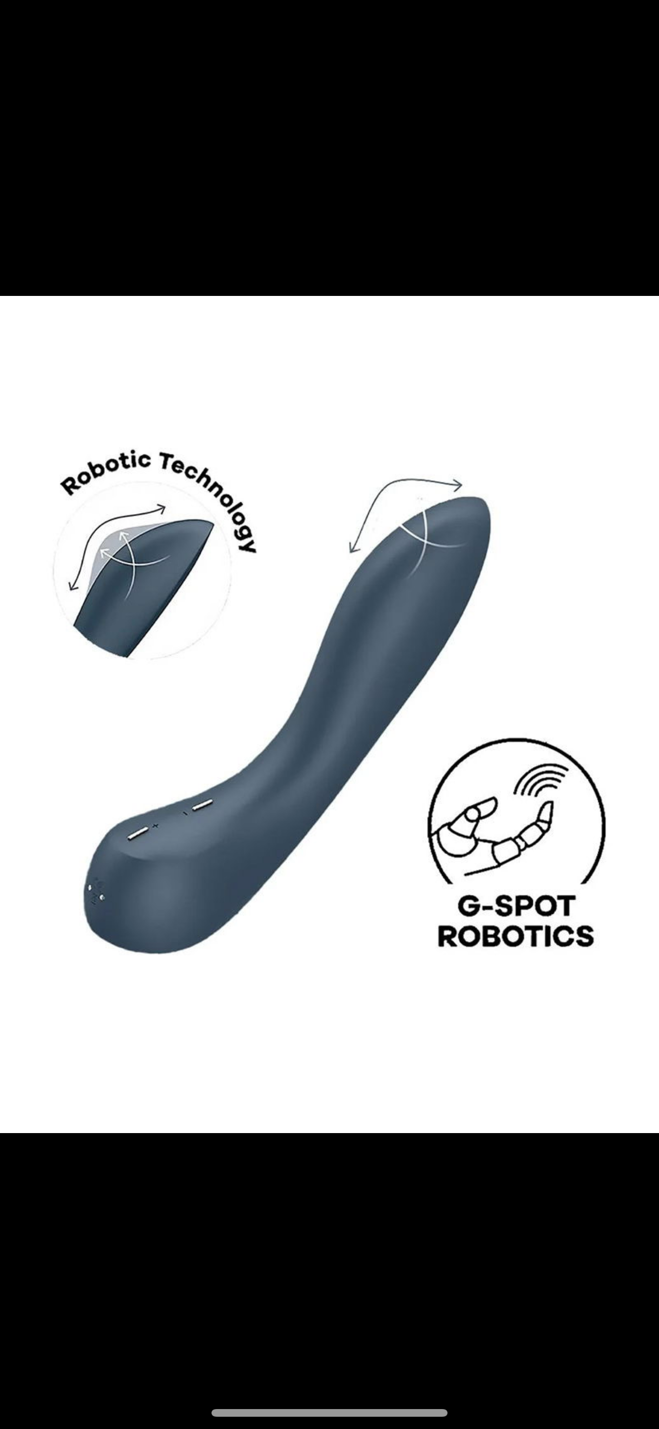 Satisfyer - G-Spot Wave 4 - G-Spot Vibrator - Donkerblauw