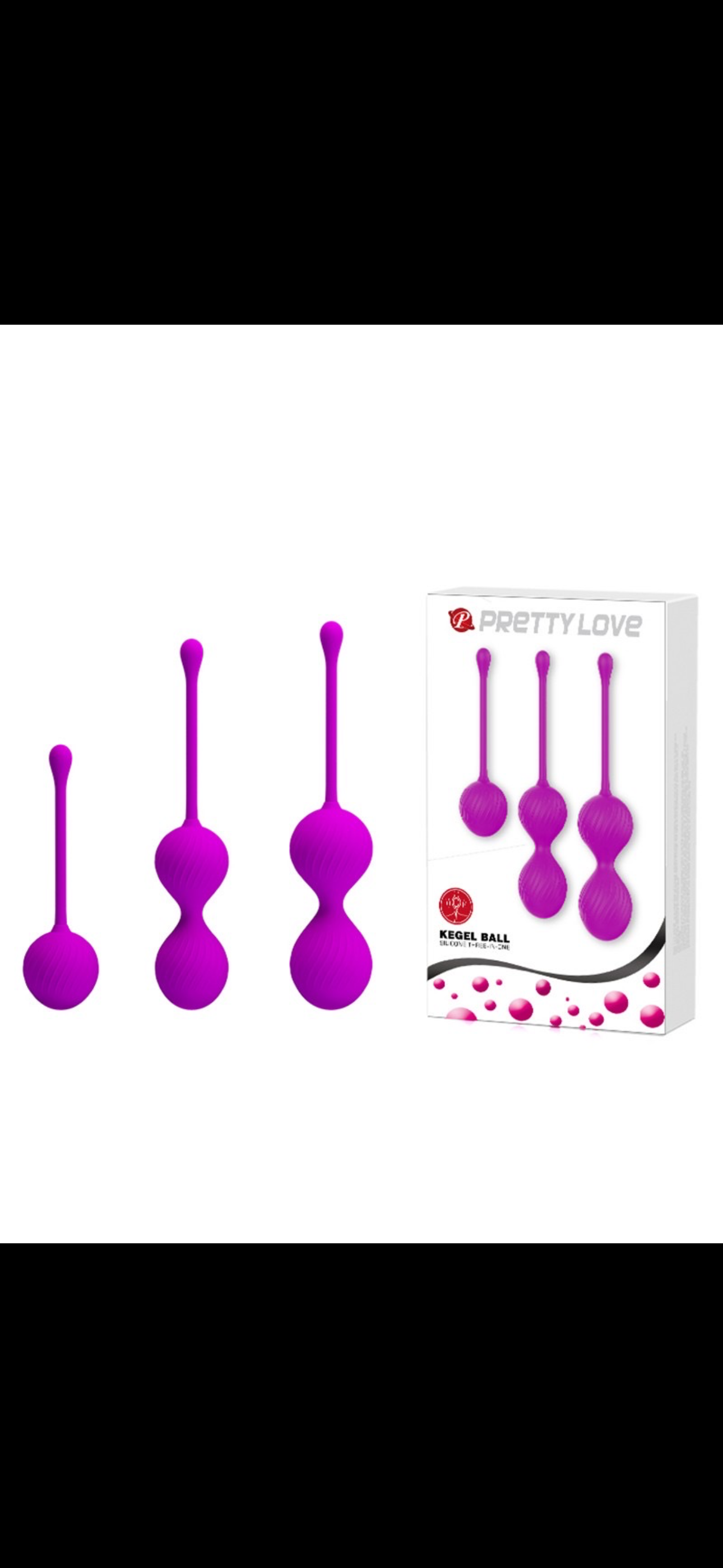 Pretty Love Kegel Ball training set