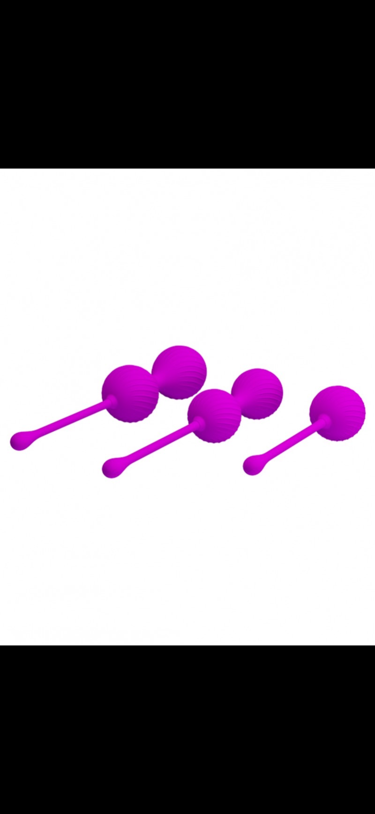 Pretty Love Kegel Ball training set