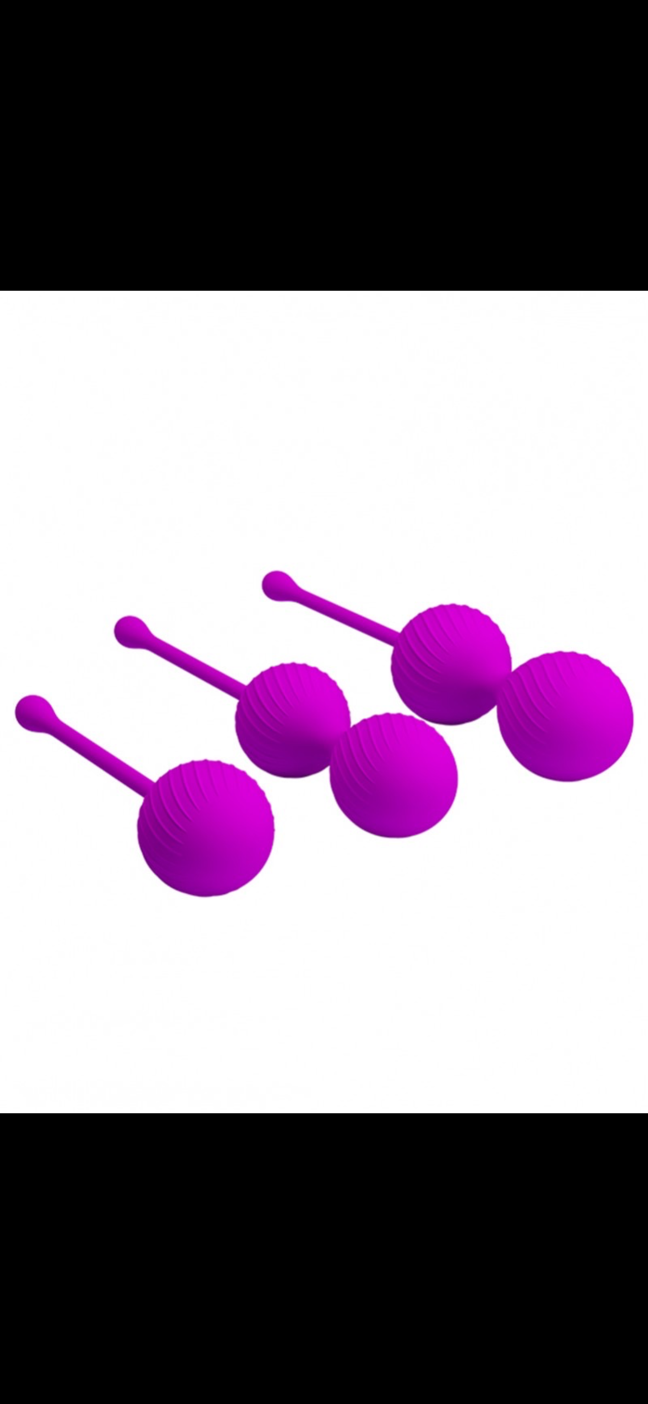 Pretty Love Kegel Ball training set