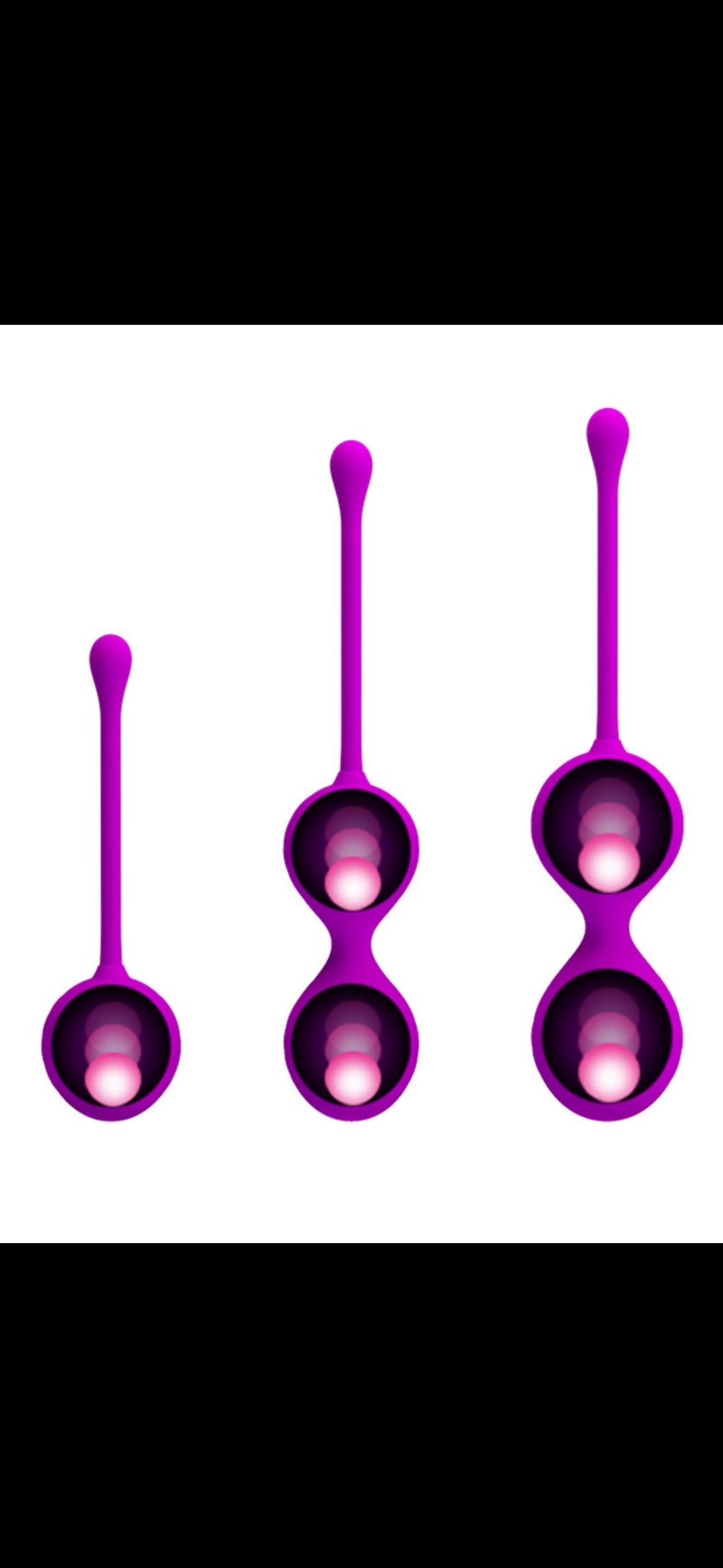 Pretty Love Kegel Ball training set