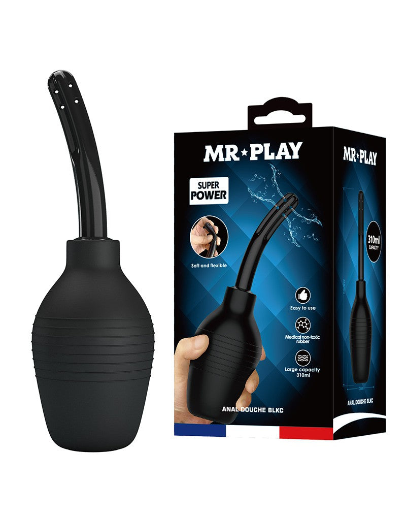 Mr. Play - Anaal Douche - BLKC - Zwart