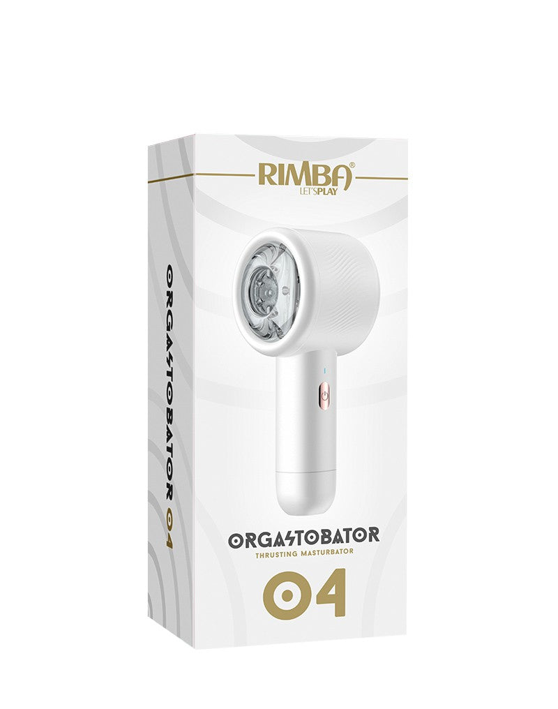 Rimba Toys - Orgastobator 04 - Mannelijke Masturbator - Wit