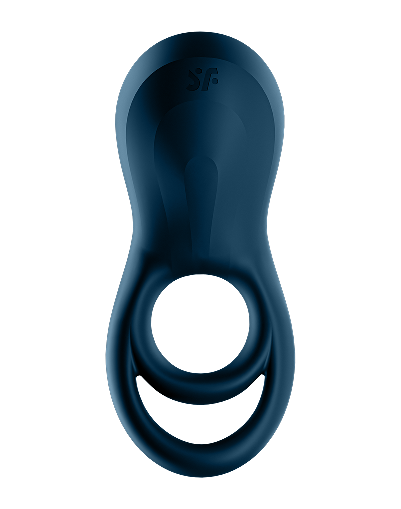 Satisfyer - Epic Duo - Cockring Vibrator - Blauw