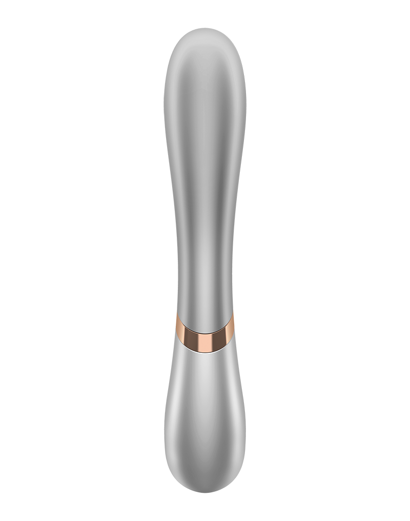 Satisfyer - Hot Lover - Verwarmde Vibrator - Zilver