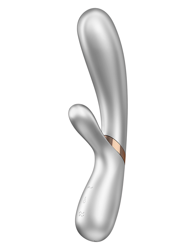 Satisfyer - Hot Lover - Verwarmde Vibrator - Zilver