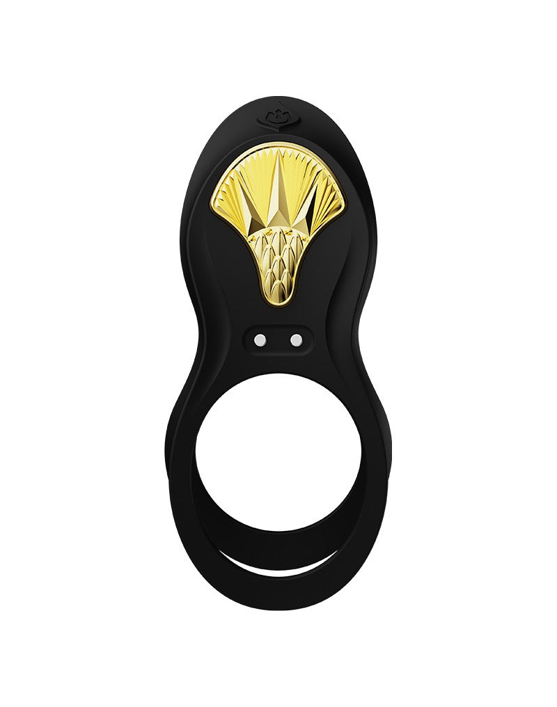 ZALO - Bayek - Cockring Vibrator (met afstandsbediening) - Zwart