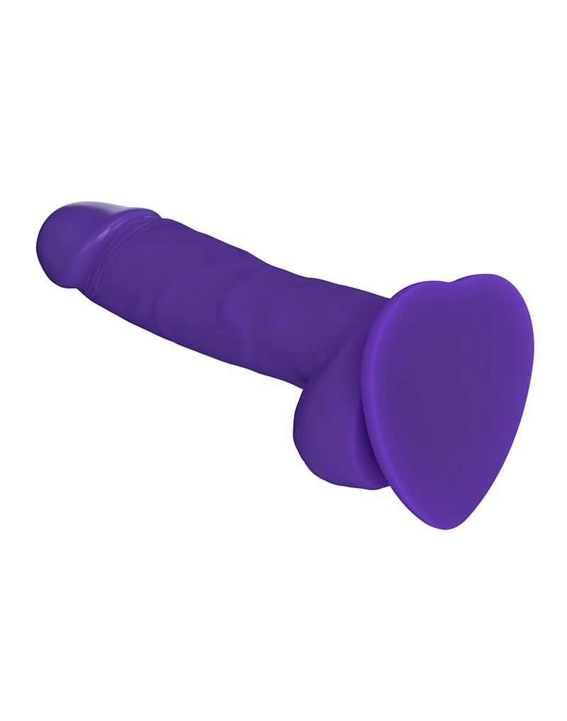 Strap-On-Me Soft Realistic Dildo Purple Size S