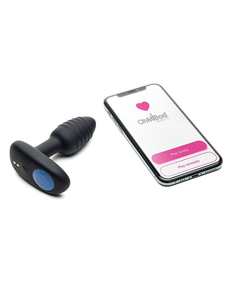 Kiiroo OhMiBod - Lumen - Interactieve Butt Plug - Zwart