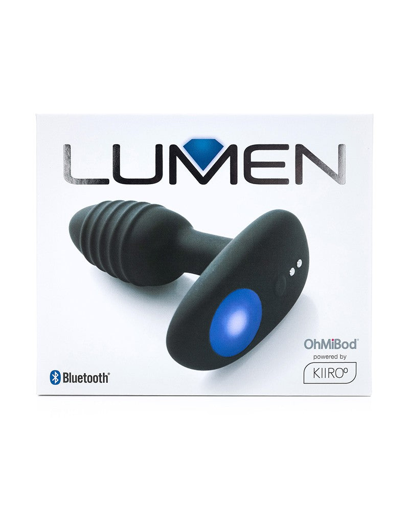 Kiiroo OhMiBod - Lumen - Interactieve Butt Plug - Zwart