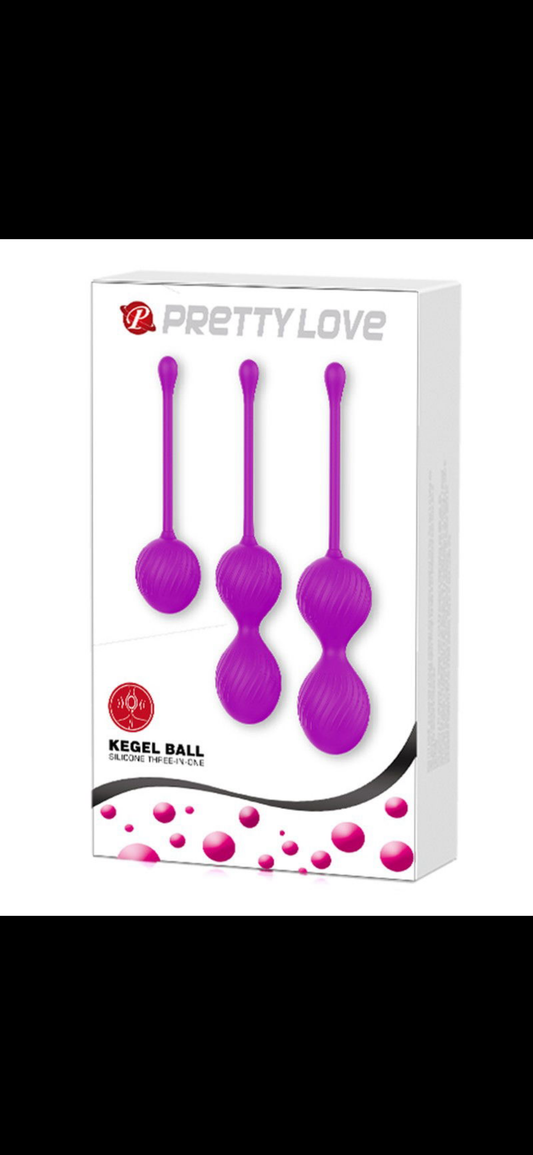 Pretty Love Kegel Ball training set